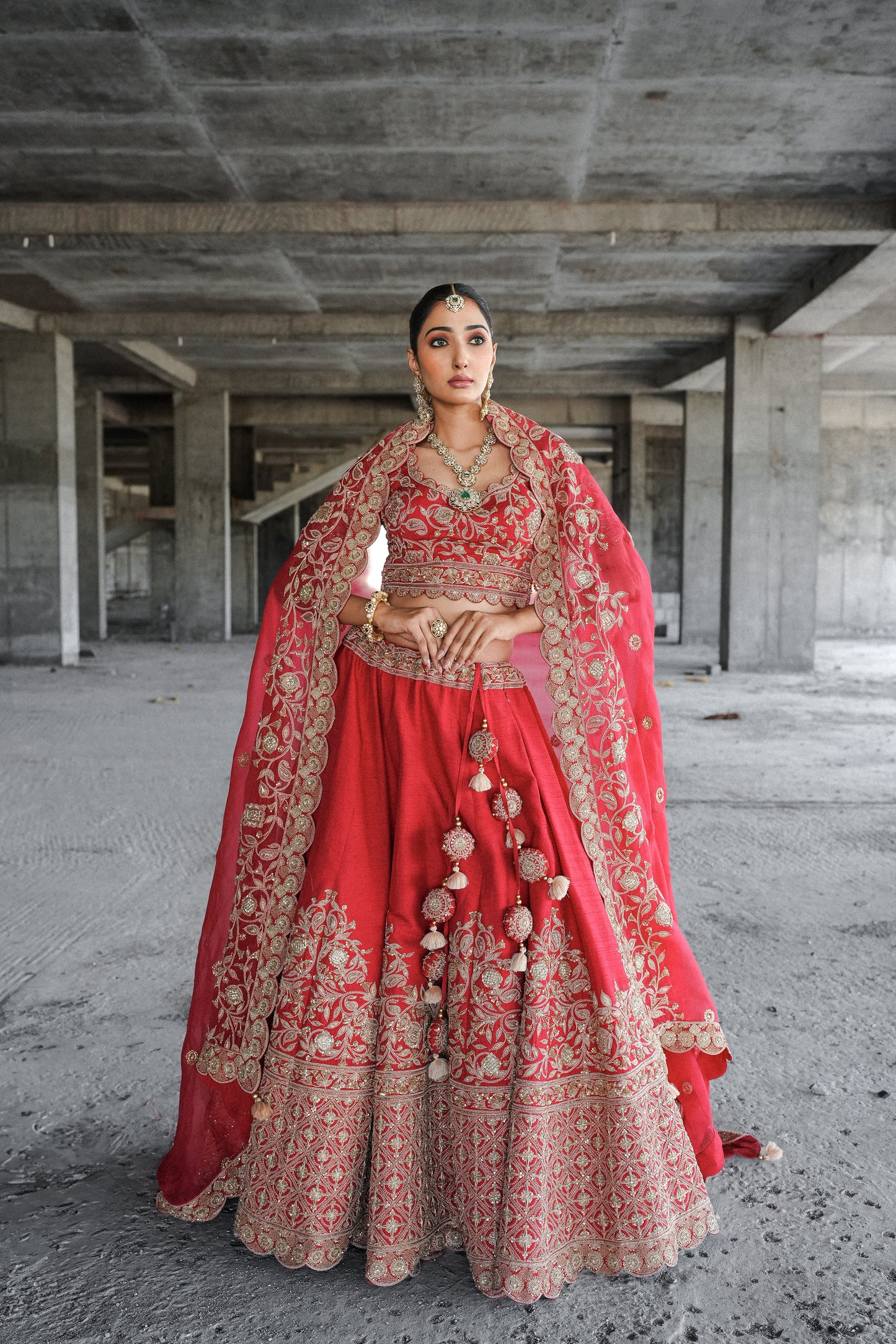 Prem rang lehenga