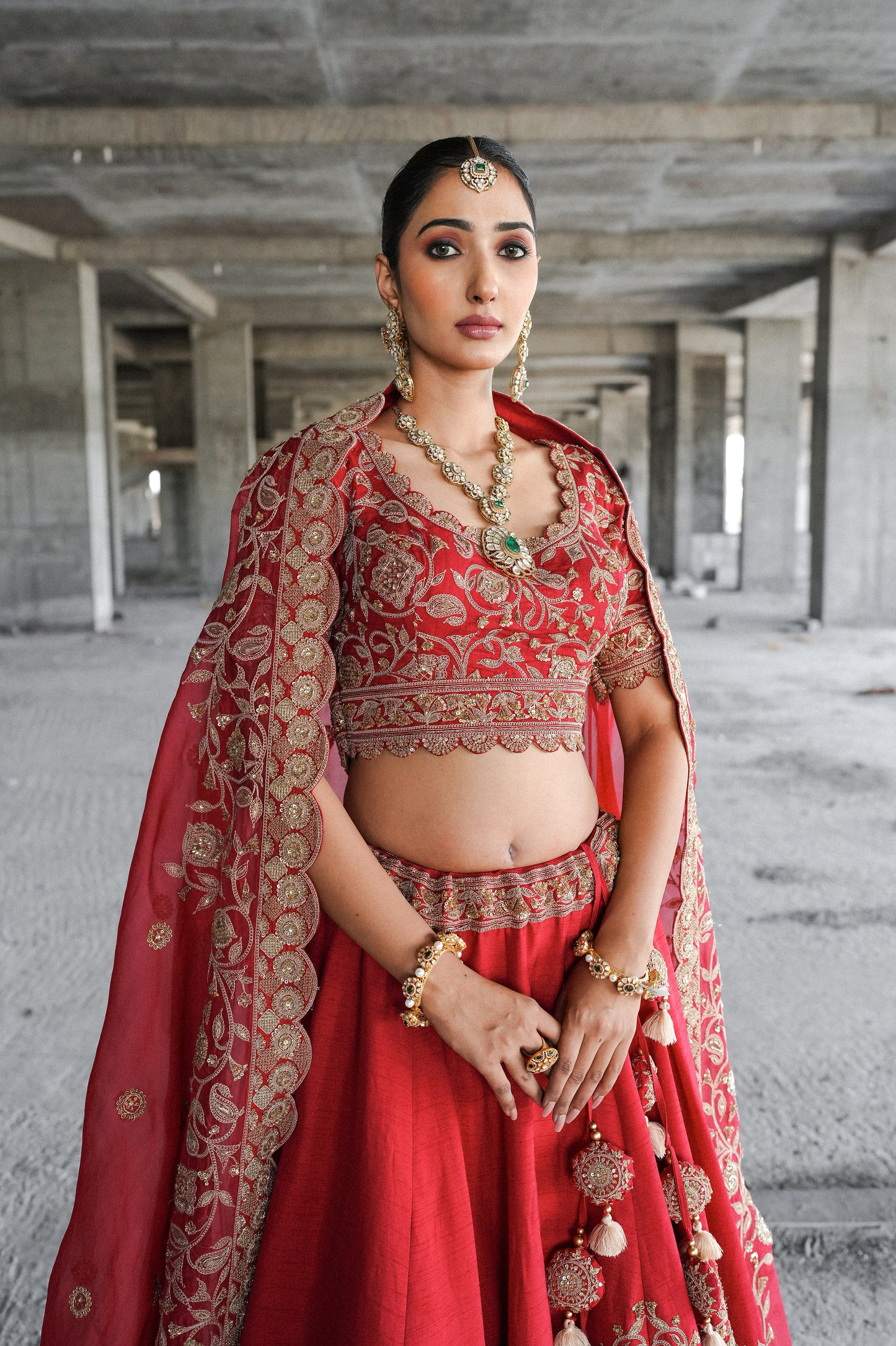Prem rang lehenga
