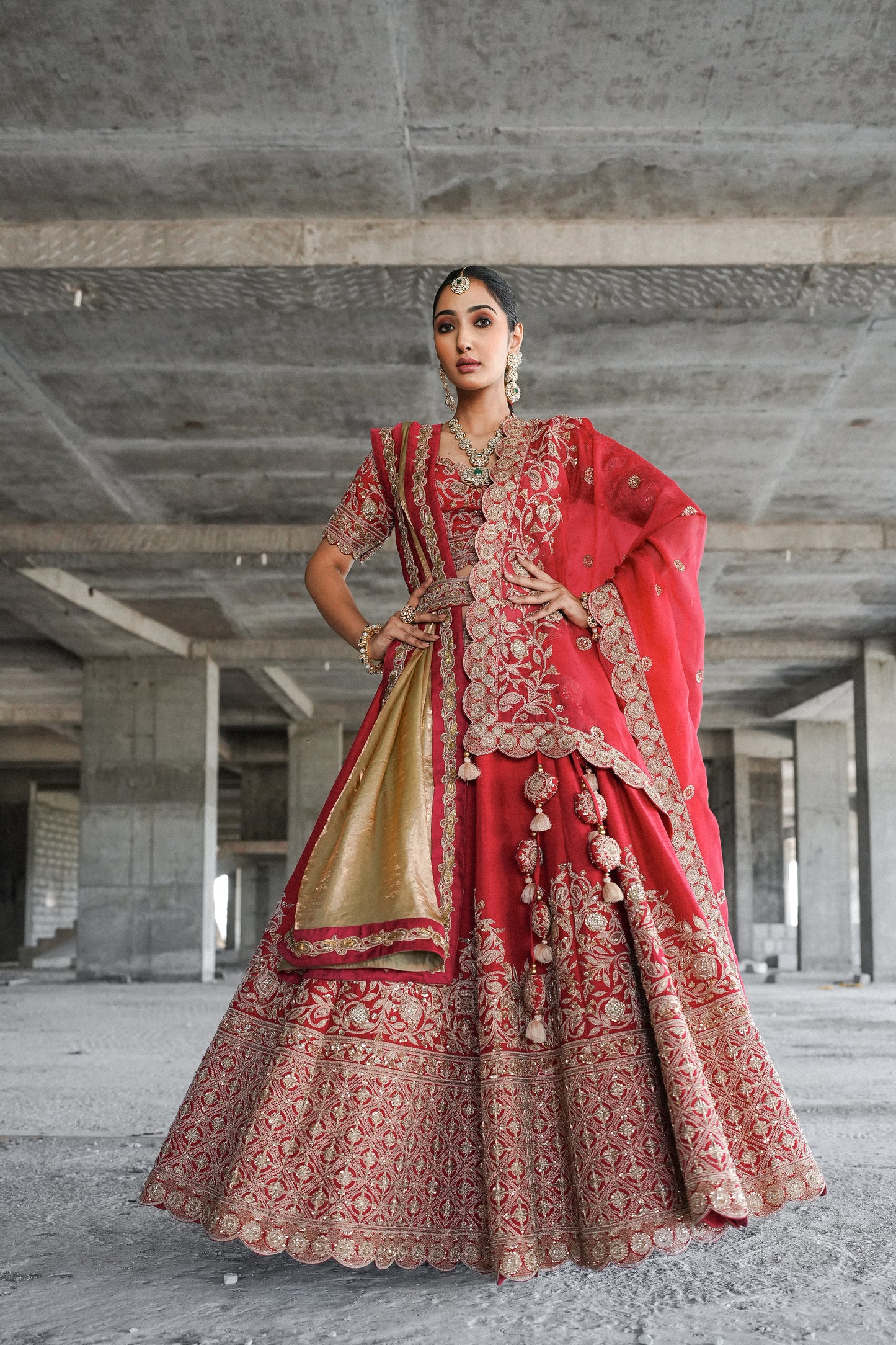 Prem rang lehenga