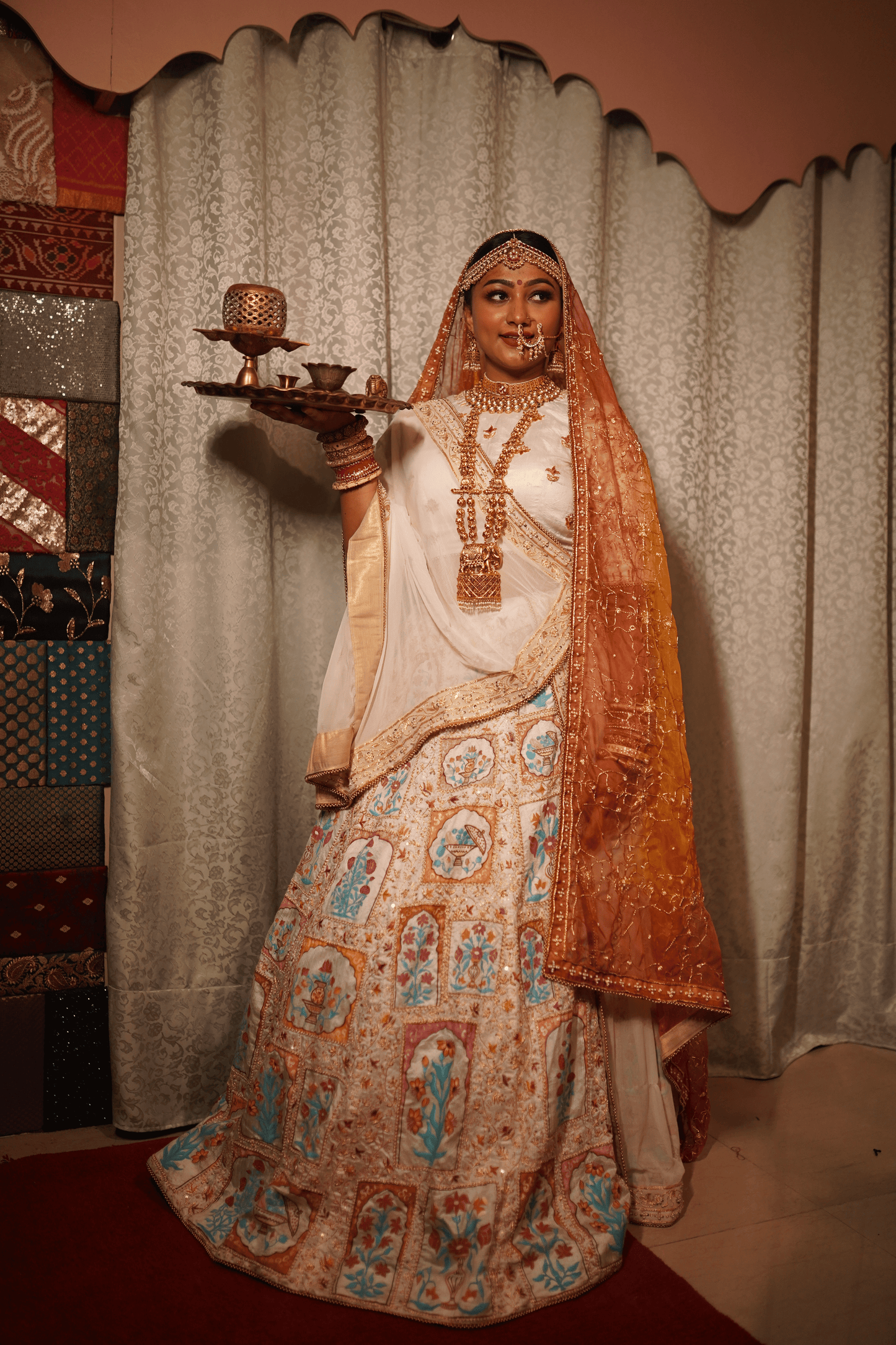 Jharokha Bridal lehenga