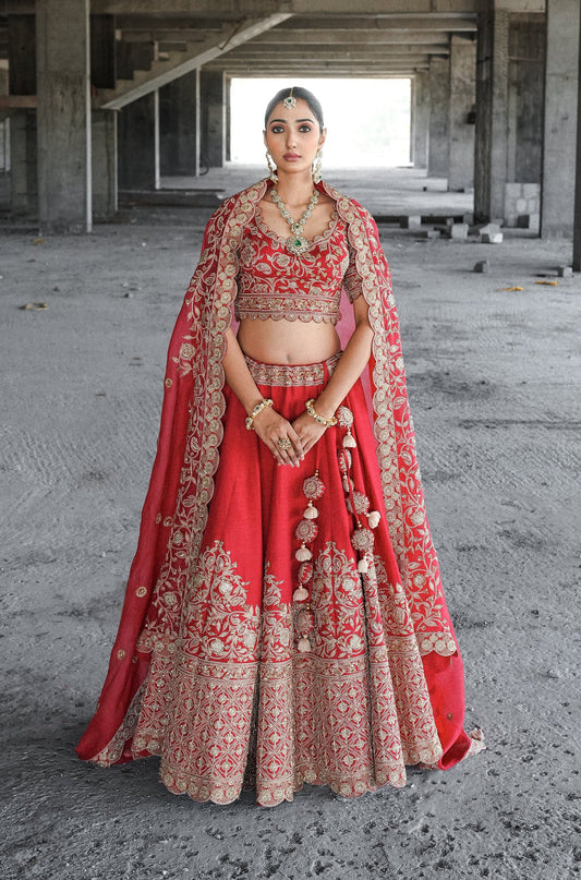 Prem rang lehenga