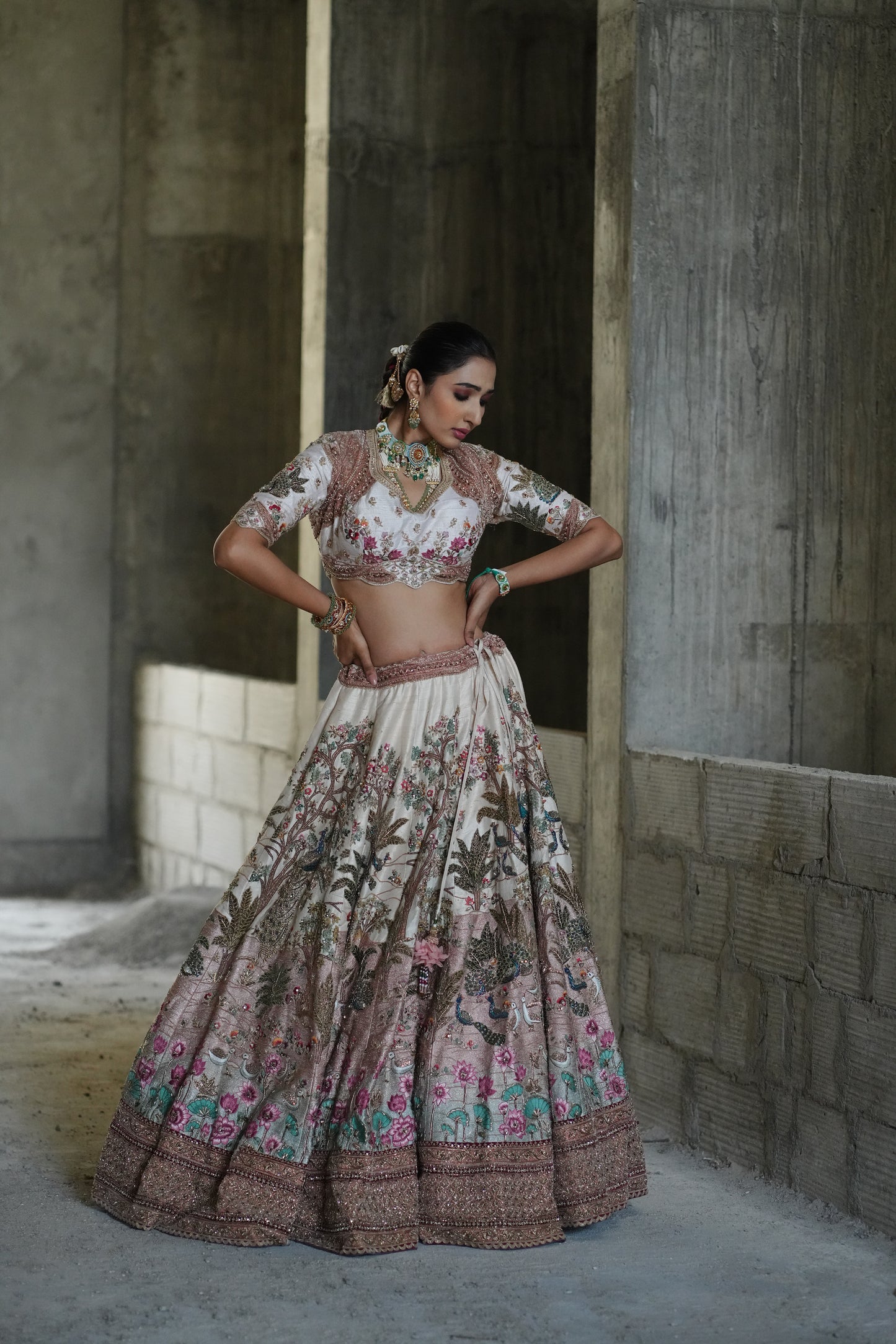 Vrindavan lehenga