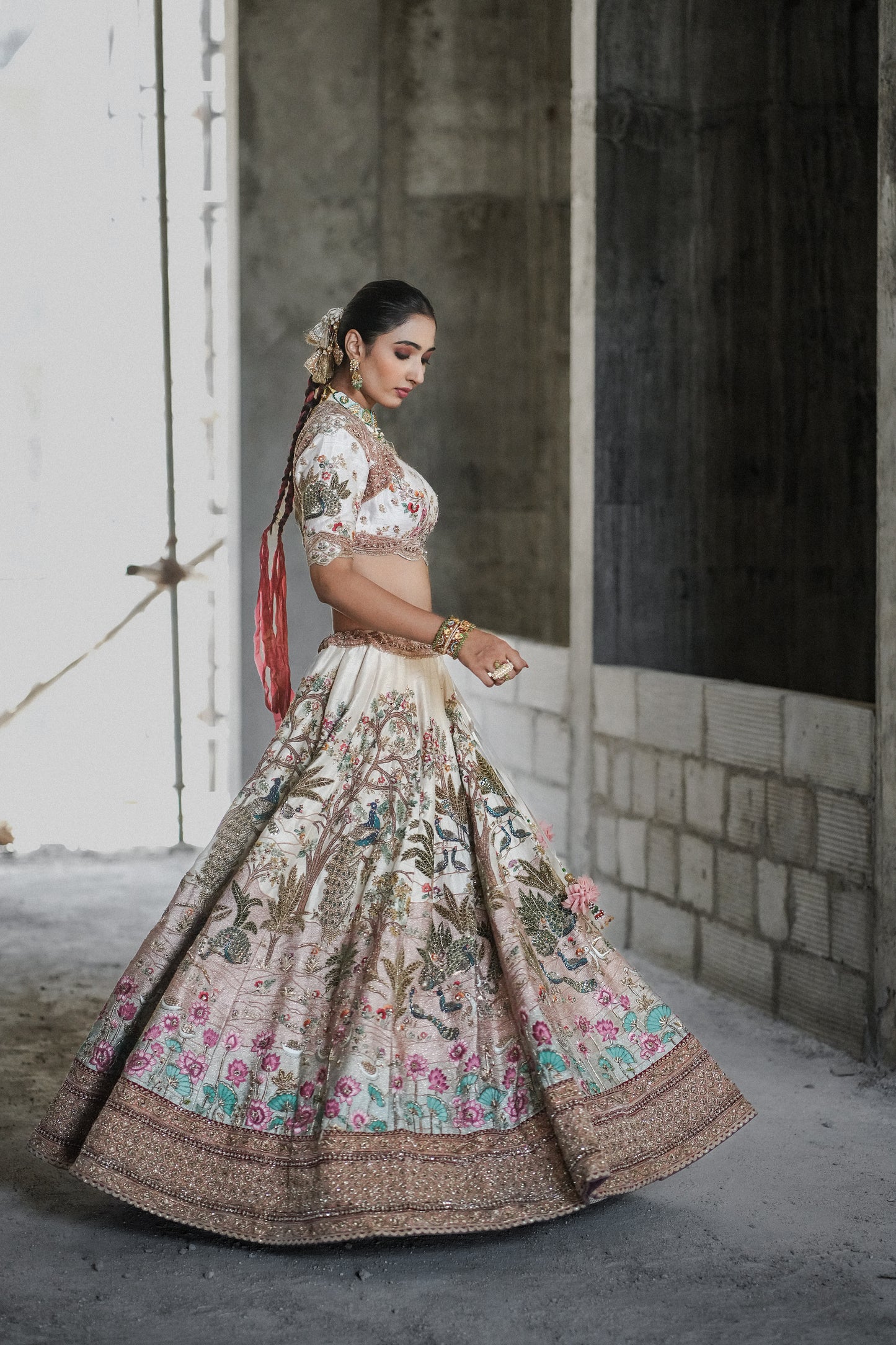 Vrindavan lehenga