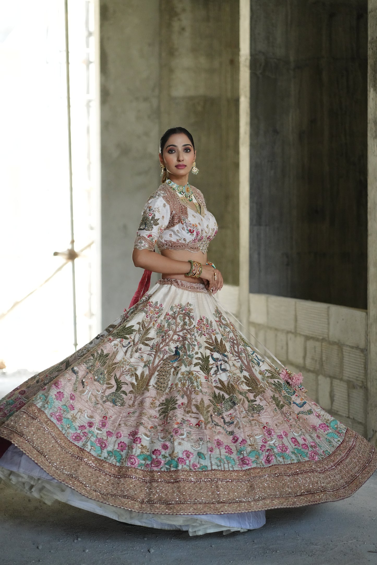 Vrindavan lehenga