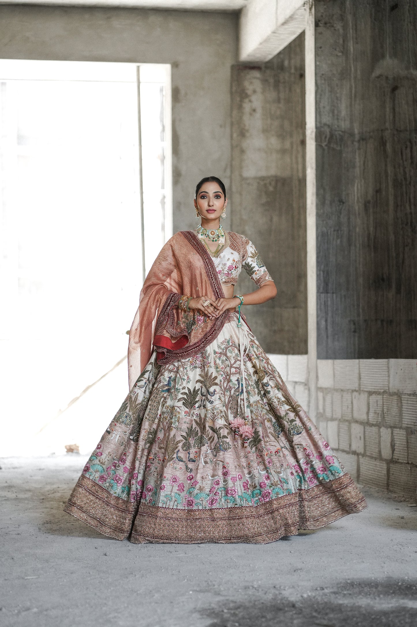 Vrindavan lehenga