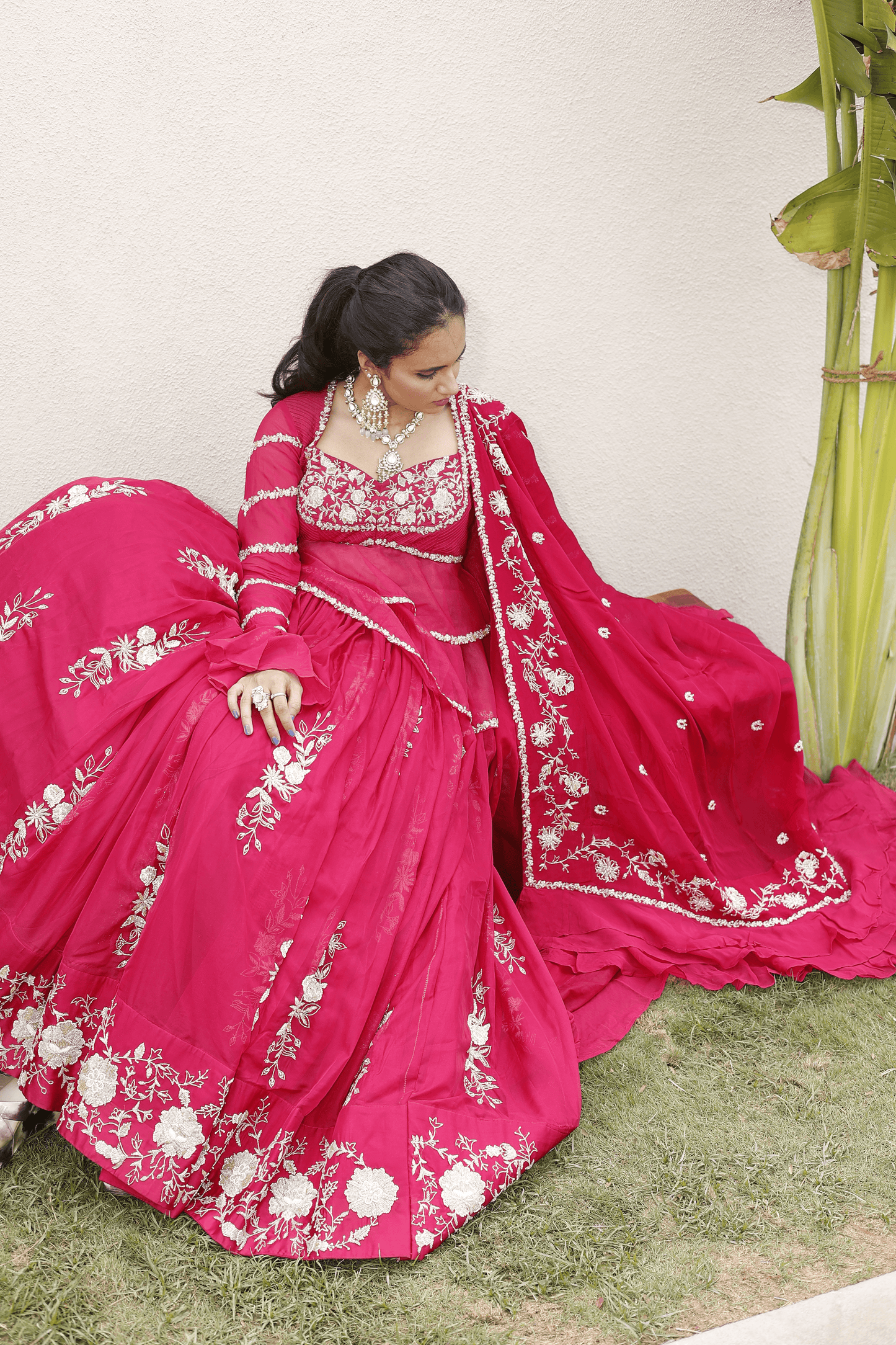 Carnation lehenga