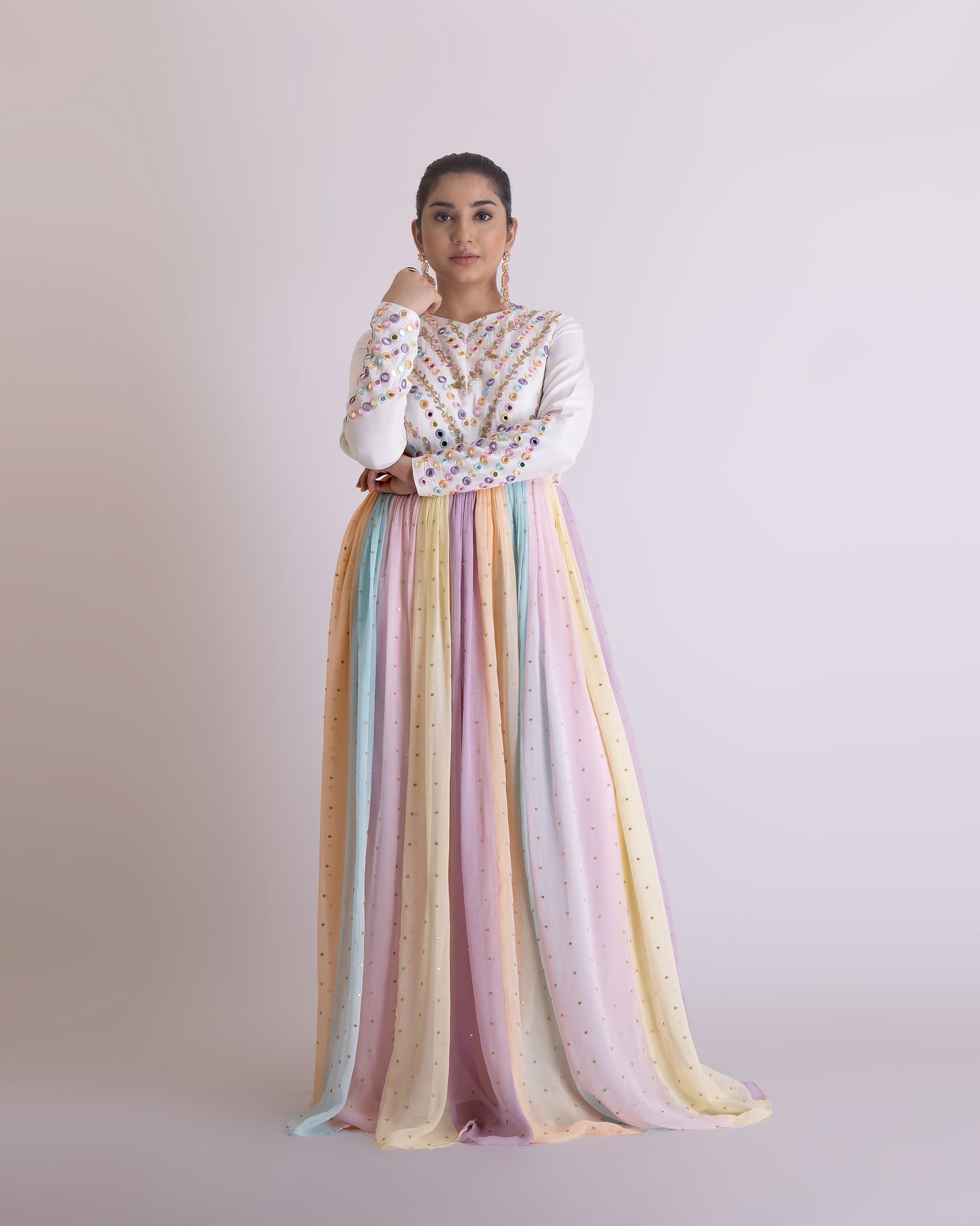 Pastel shaded dress ketshipujaradesigns Pastel shaded dress ketshipujaradesigns